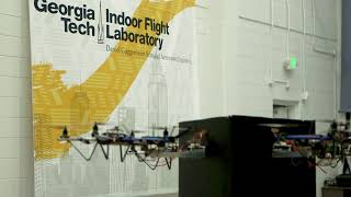 Small Drones Work Together To Lift And Deliver Packages