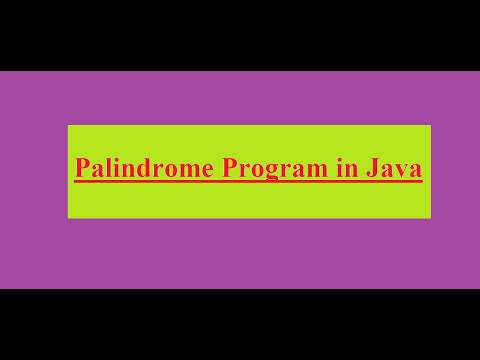 Palindrome String Program in Java | Java Part -3 | L2G | Learning toGaining