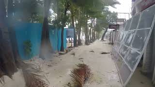 Situation In Boracay Island Due To Bagyo Paeng