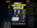 Simple LED Light Controller DIY ⚡ #shorts #diy