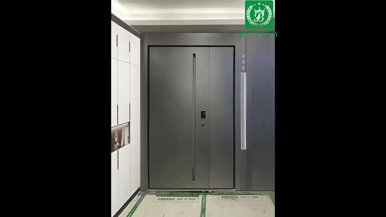 engraved door