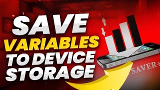 Appgyver Save Variables To Device Storage - Long Version