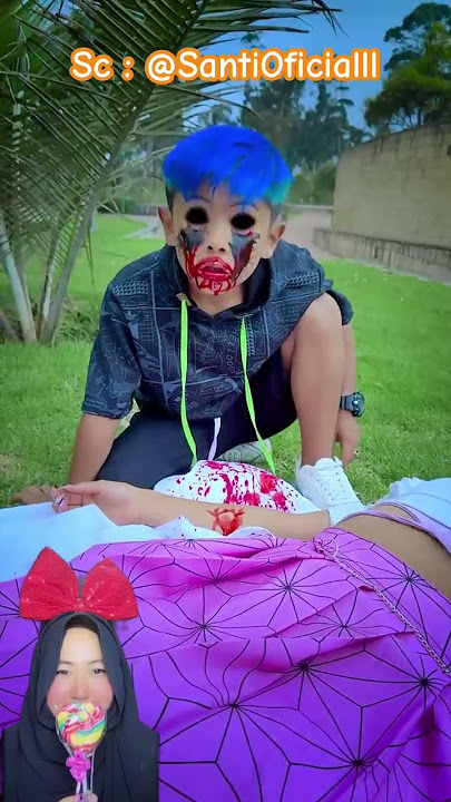 KOQ DIA GIGIT MAMA NYA ⁉️ ternyata dia sudah jadi ZOMBIE 😩 @SantiOficialll #shorts #funny #dubbing