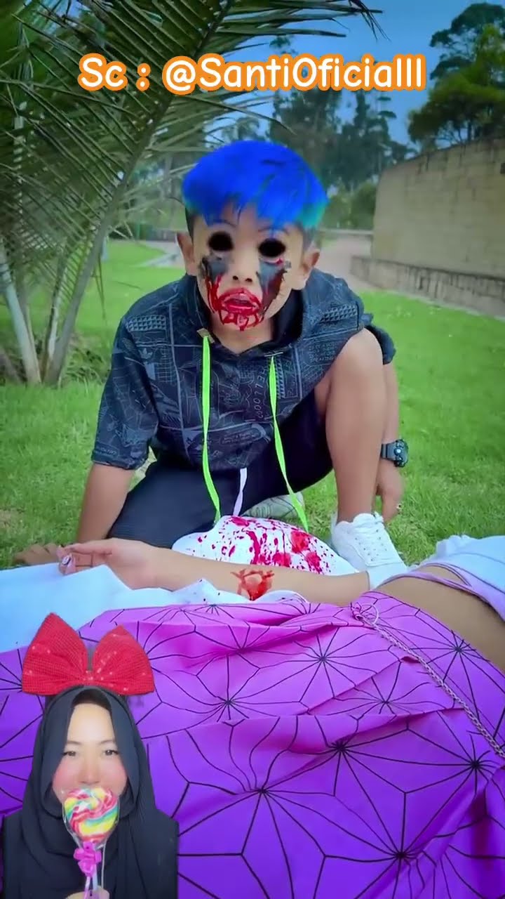 KOQ DIA GIGIT MAMA NYA ⁉️ ternyata dia sudah jadi ZOMBIE ? @SantiOficialll #shorts #funny #dubbing