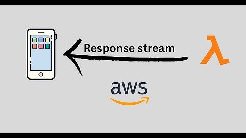 #aws AWS Lambda Streaming Response - Improve AWS Lambda Function Performance
