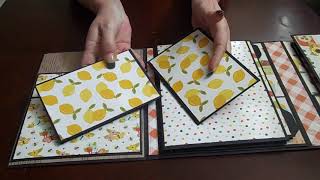 Recipe Folio Album 9" X 7.5 " X 1 1/4"
