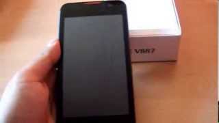 Unboxing ZTE V887 Chile