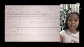 Math - performance task 3rd qtr