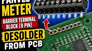 How To Remove Connectors From PCB 