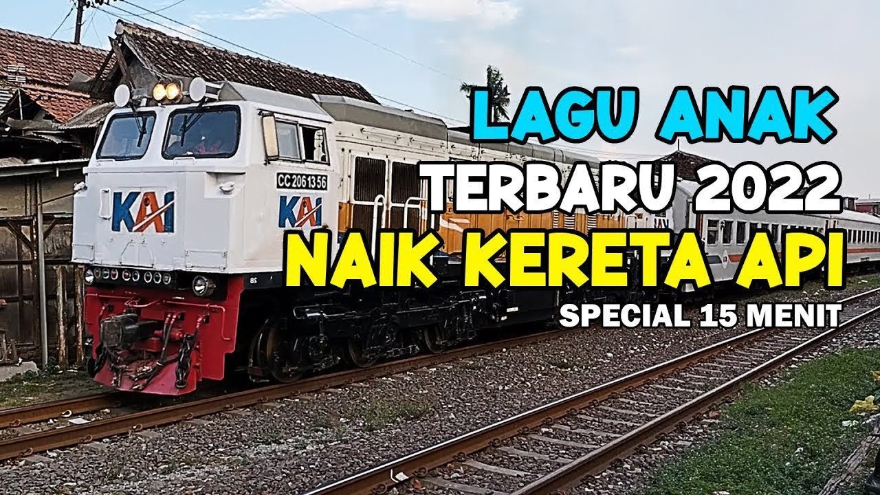 NAIK KERETA API TUT TUT TUT | LAGU ANAK INDONESIA POPULER