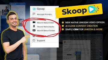 New Embedded Video for LinkedIn Sales with SKOOP