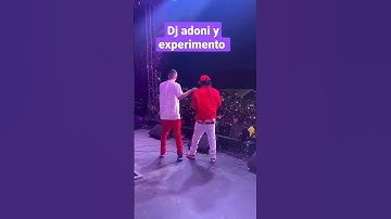 Thumbnail of dj adoni sube al experimento a su concierto