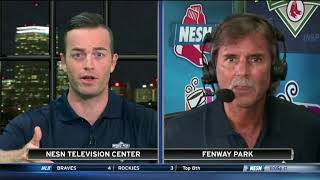 Dennis Eckersley joins Emerson Lotzia on NESN (8/15)