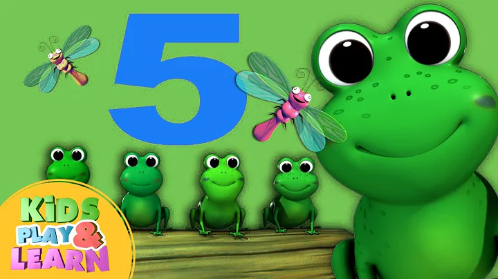 Starfall Five Little Frogs | Counting Songs For Kids By Starfall