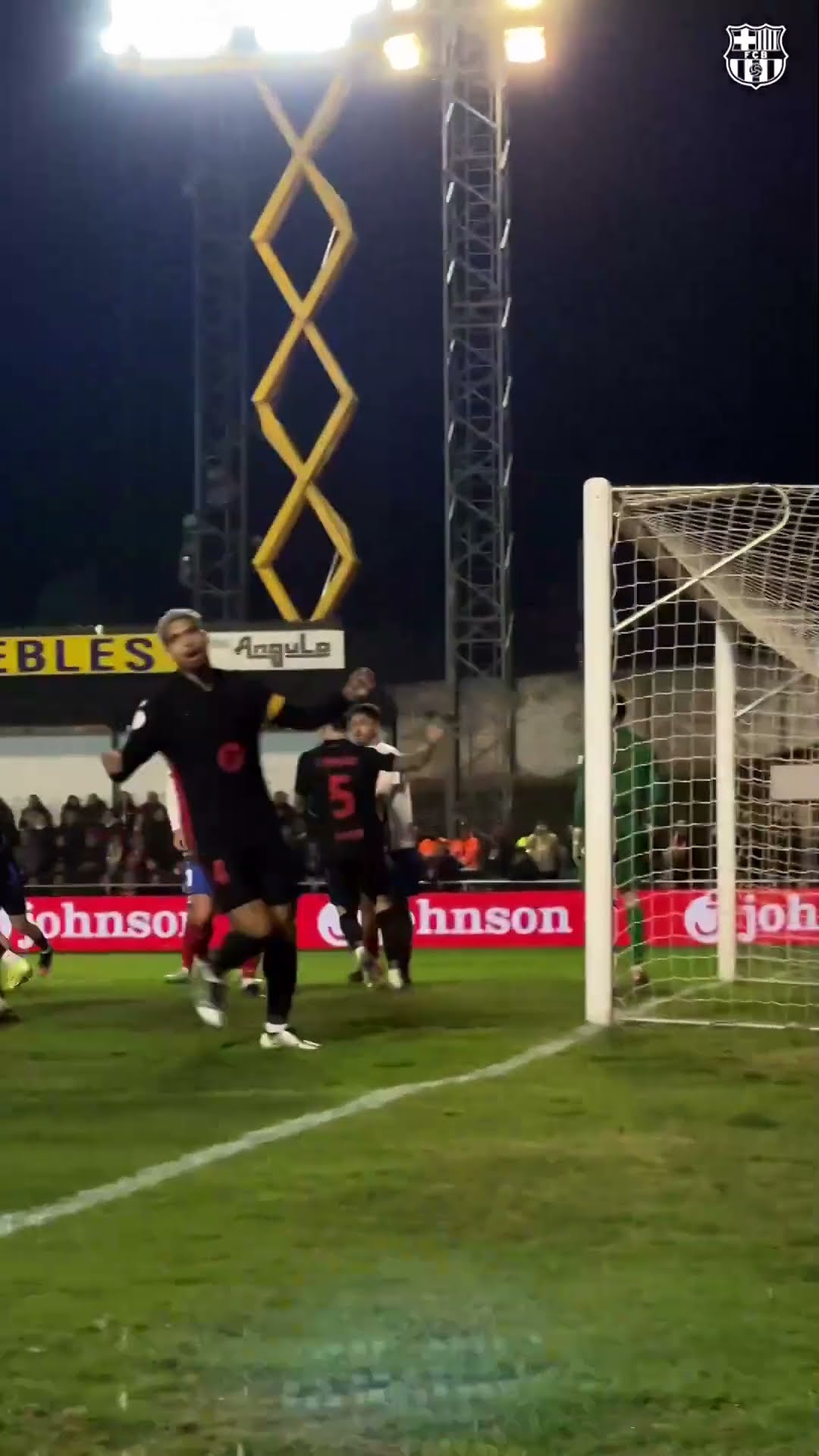 Robert Lewandowski's first goal of 2025! ? #fcbarcelona #shorts