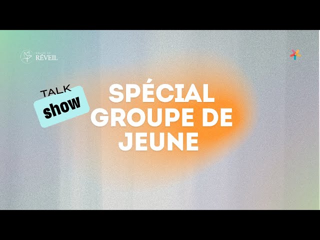Spécial groupe de jeunes (Culte EERV 22/03/2026)