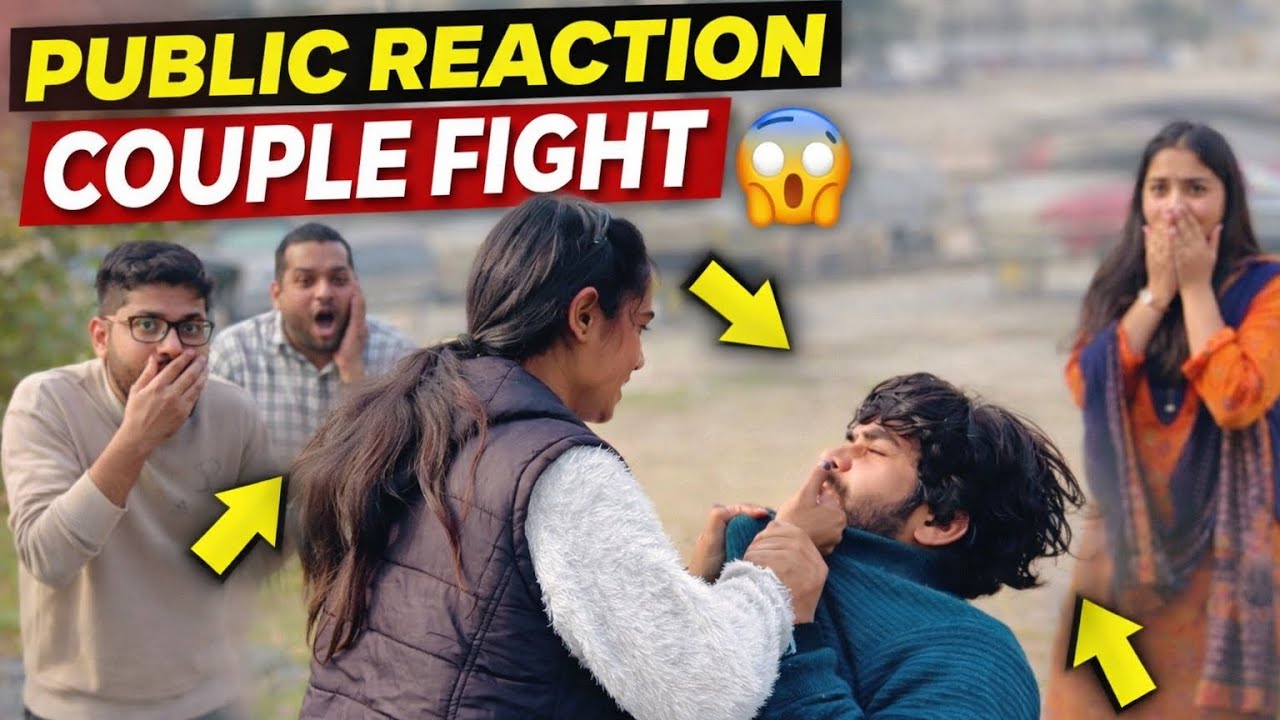 Public Ke Samne Couple Ki Bhayankar Ladai 😱 | Logon Ka Shocked Reaction