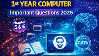 Class 11 computer science chapter 5 & 6 important questions | 1st year computer
