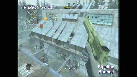 Pipeline bounce no rockets cod4 xbox 360