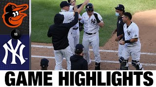 Luke Voit hits walk-off sac fly in 10th | Orioles-Yankees Game Highlights 9/12/20