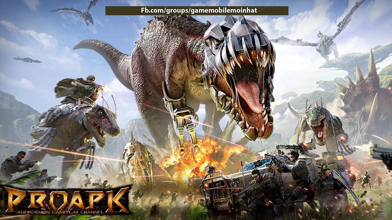 Jurassic Front: Exploration Gameplay Android / iOS