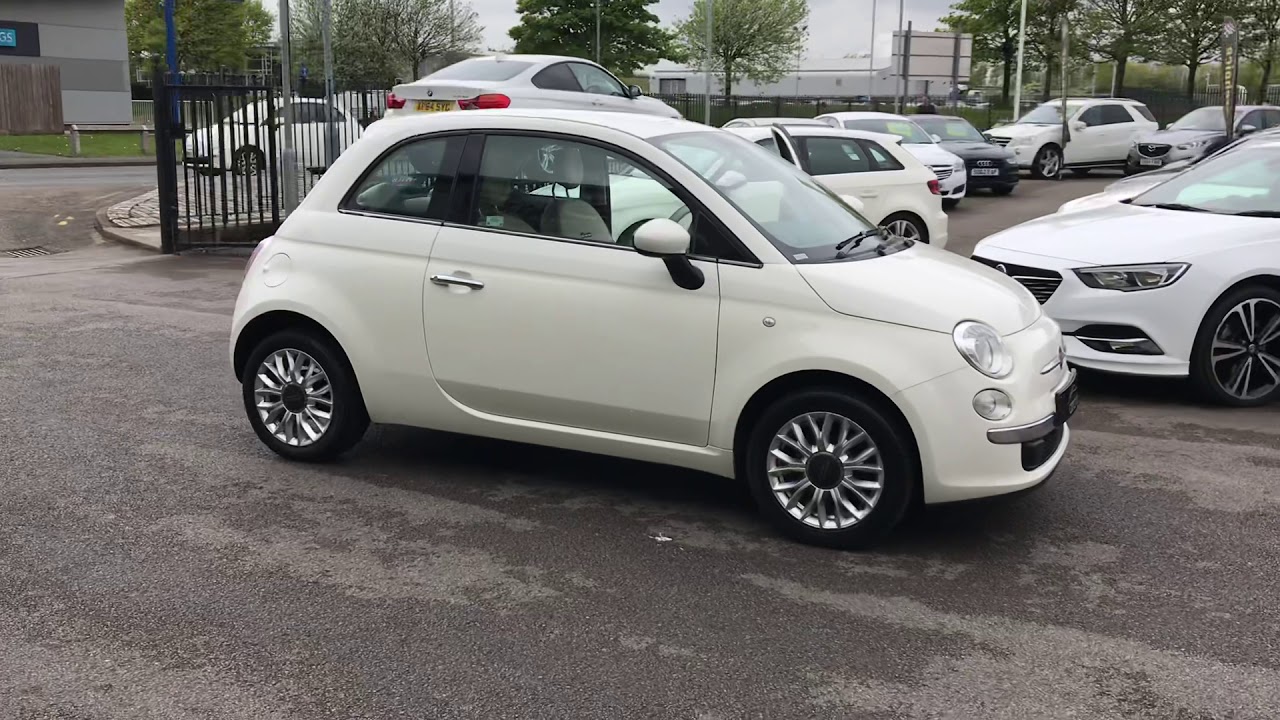 2015 white Fiat 500 1.2 Pop Star (s/s) 3dr