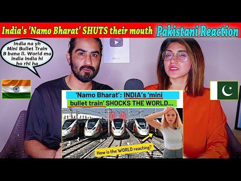 India's New Mini Bullet Train Namo Bharat | Pakisatani Reaction
