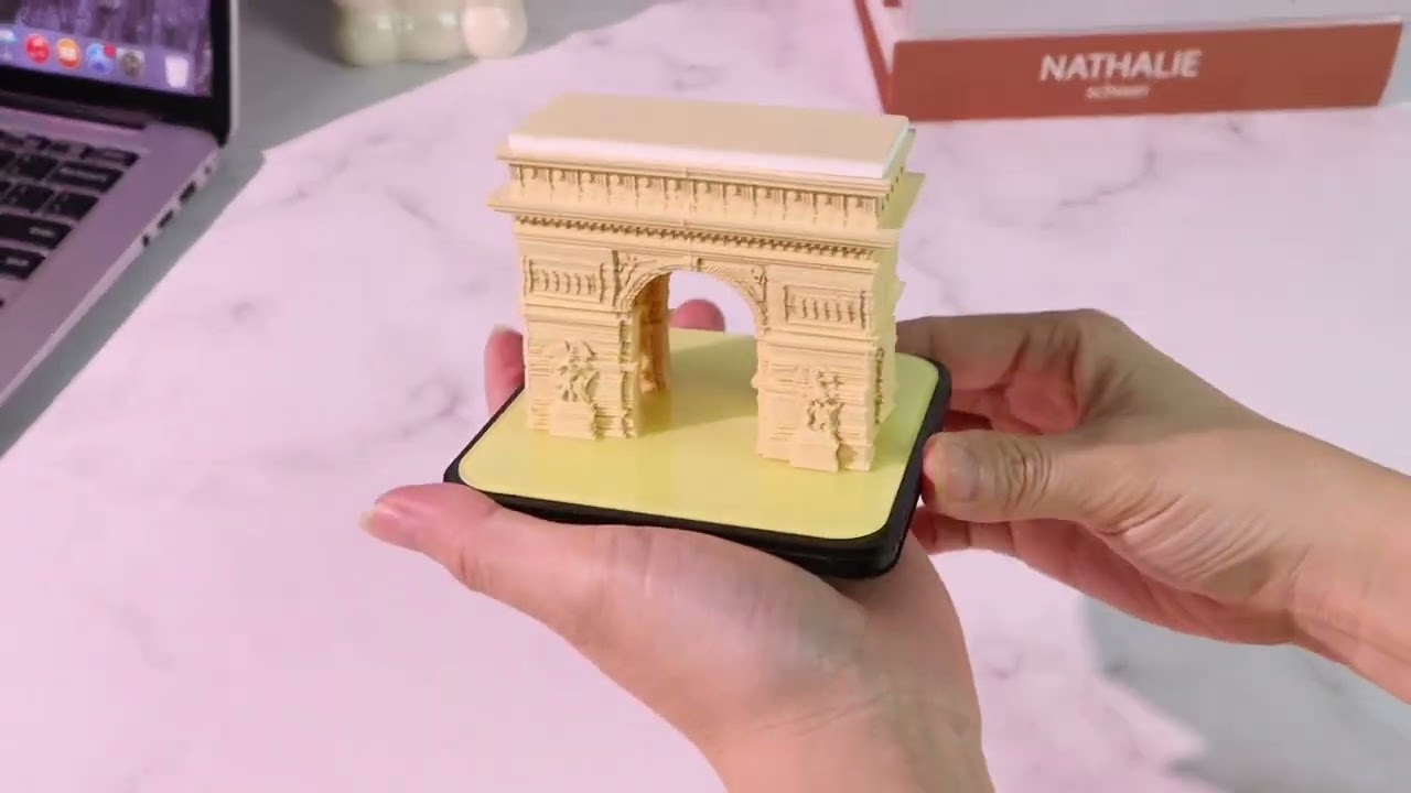 3D Calendar 2026 - Arc de Triomphe