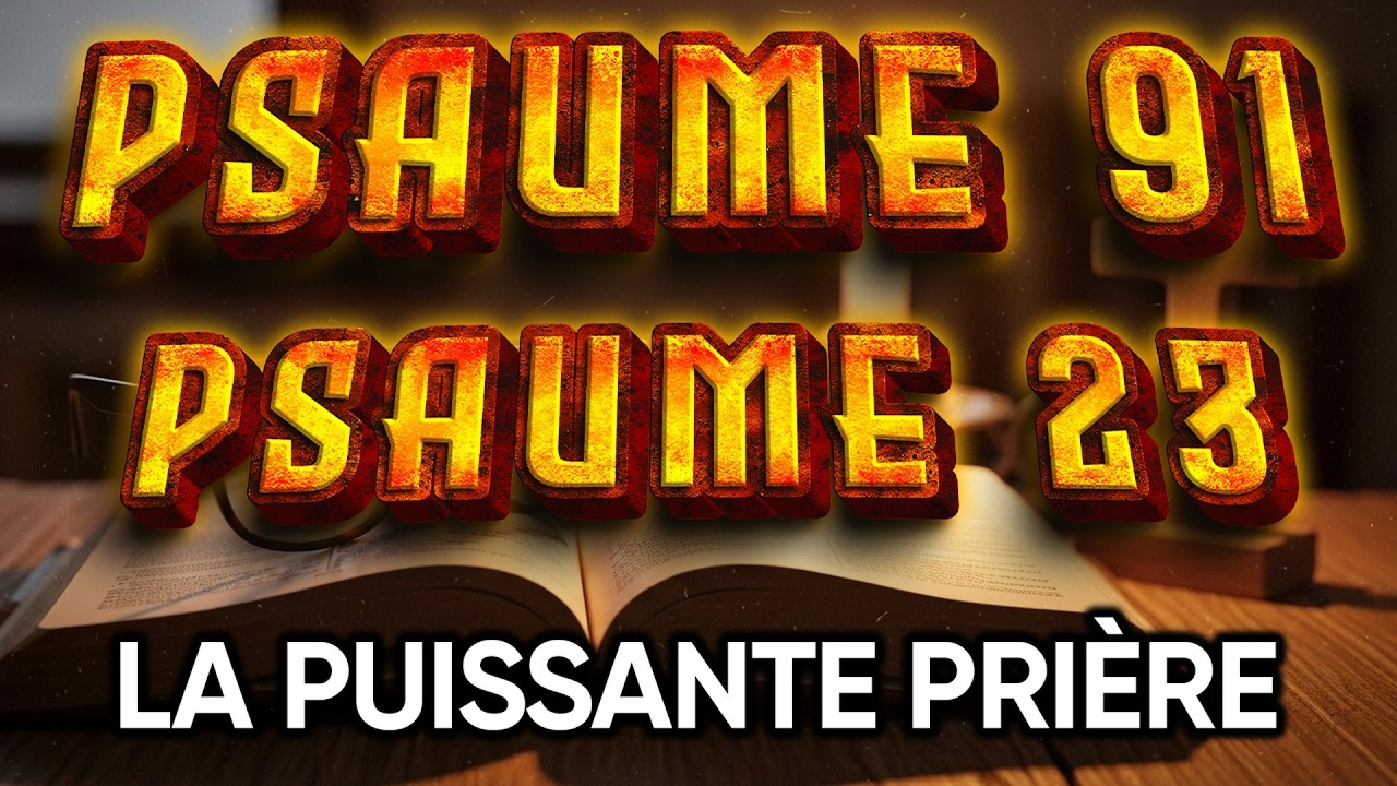 PRIÈRES POUR LE 07 MARS PSAUME 91 ET PSAUME 23   DEUX DES PRIÈRES LES PLUS PUISSANTES DE LA BIBLE 🙏