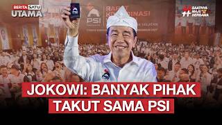 Download lagu 🔴 LIVE | Jokowi: Banyak Pihak takut Sama PSI - Beritasatu Utama