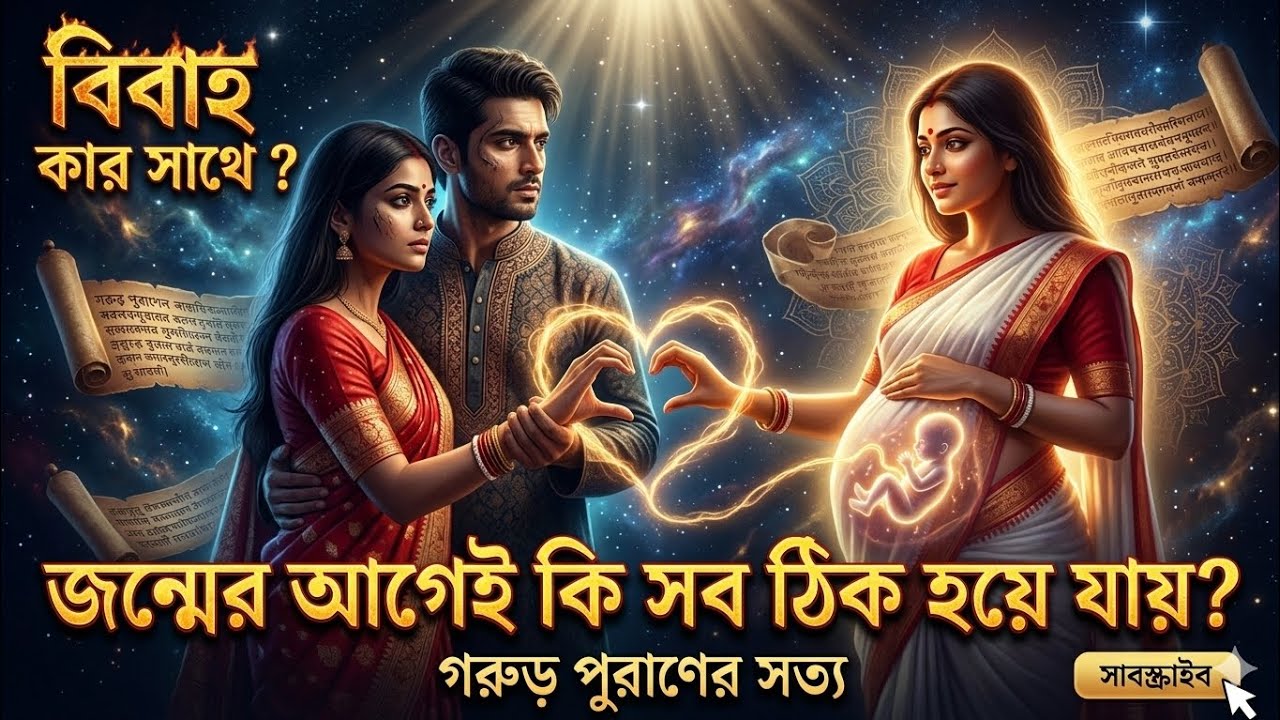 বিয়ের পর ঝগড়া কেন? ৩ ধরনের কার্মিক বিবাহ যা তোমার জীবন বদলে দেবে | মুক্তির ৫ পথ! ✨Garuda Purana।