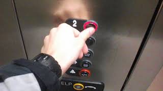 Final ride Thyssenkrupp elevator at ceeter crist hotel