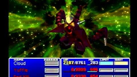 Final Fantasy 7 - Ruby Weapon Battle