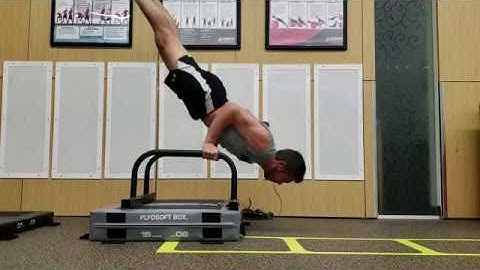 Mega Deep Handstand Pushup