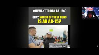 Anti-gun protesters want to ban AR-15s but don't know what they look like [reaction]