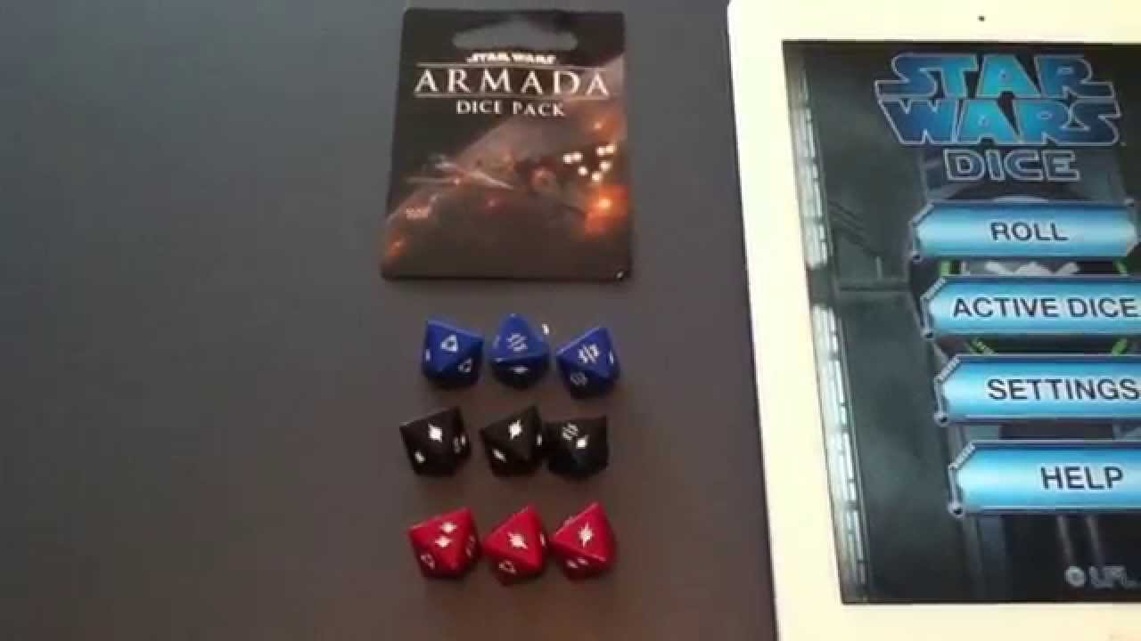 Star Wars Armada Coverage Part 10 (Dice Pack Contents) YouTube
