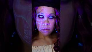 UV Pirate Ghost Makeup 🏴‍☠️👻