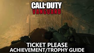 Call of Duty Vanguard - Ticket Please Achievement/Trophy - 15 Train Car Kills