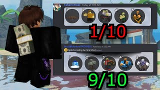 Ranking My Viewers TDS Loadouts