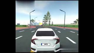 TOYOTA LX 570 HONDA CIVIC TOYOTA G driving car simulator 2 screenshot 5