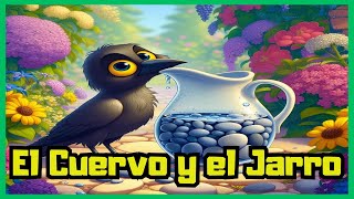 EL CUERVO Y EL JARRO Fábulas para Niños.