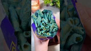 Blue Takis meets white Dubai chocolate 💙🤍 #takis #chocolate #asmr #satisfying #easy