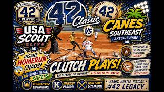 USA Scout 8U Elite vs Canes SE Lakeside Harp 8U | Training Legends: 42 Classic