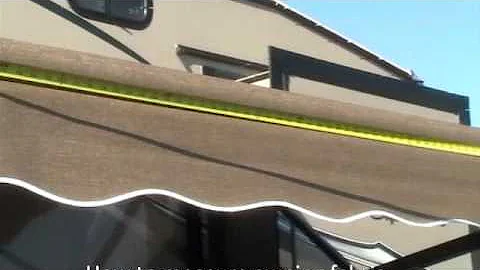How to measure awning fabric
