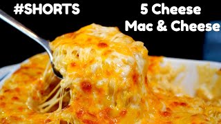 5 Cheese Mac & Cheese #SHORTS