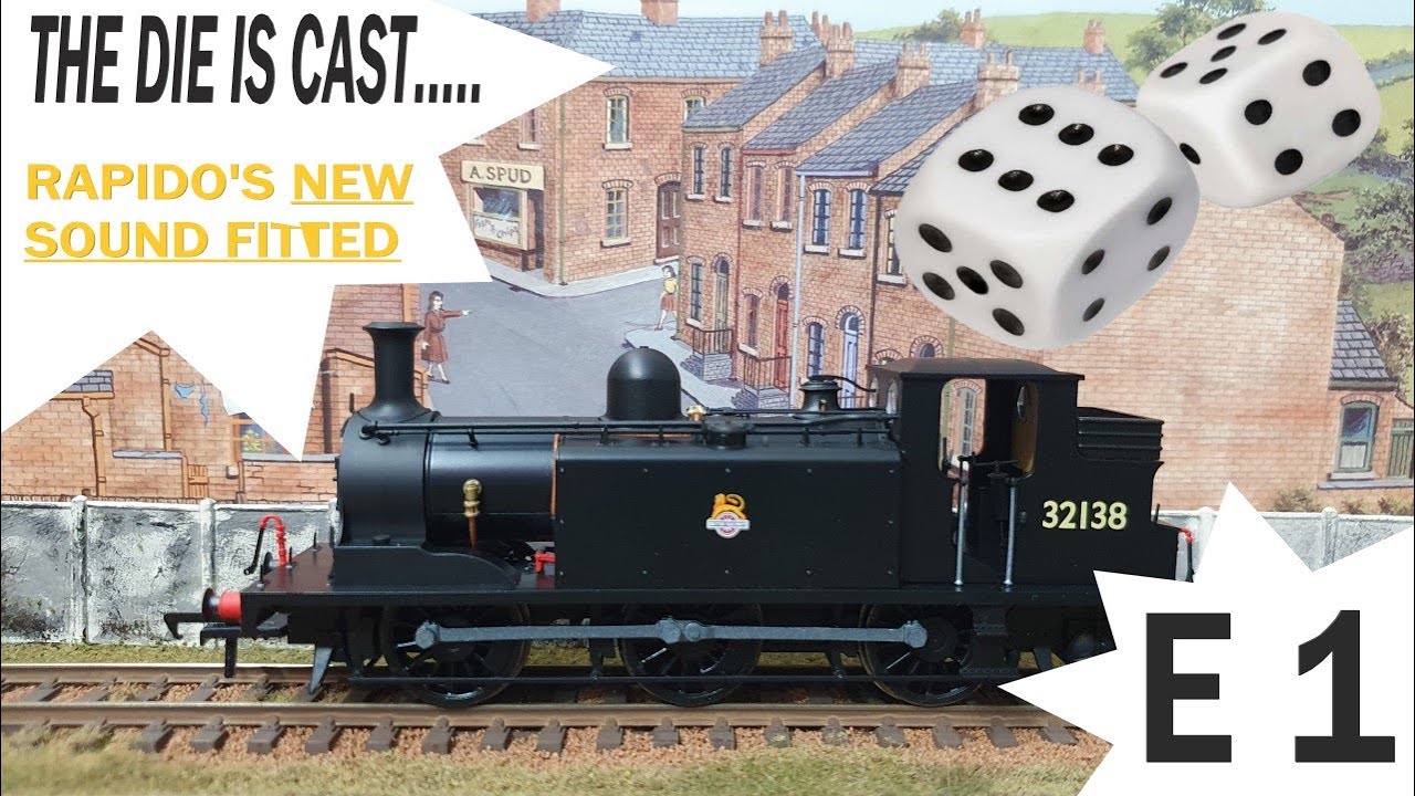 REVIEW: Rapido SOUND FITTED E1 0-6-0 Tank Engine. BR Black