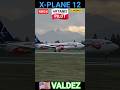 🛬🔥❗Circle to land in Valdez Runway 24 rare hard landing by Polish Pilot on B737 #shorts