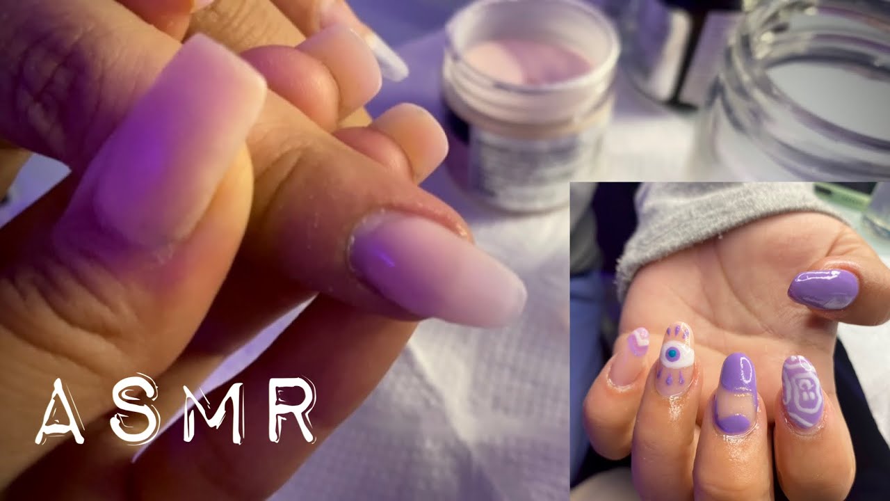 HACIENDO UÑAS ACRÍLICAS POR PRIMERA VEZ 💅- SOFT SPOKEN (ASMR) nails