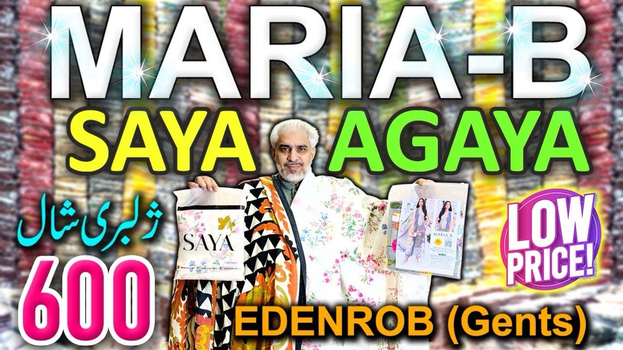 95%OFF🔥Orignal maria-B | Nishat | Saya  | zellbury wool shawls | edenrobe winters stuff for Jents 💯🎉