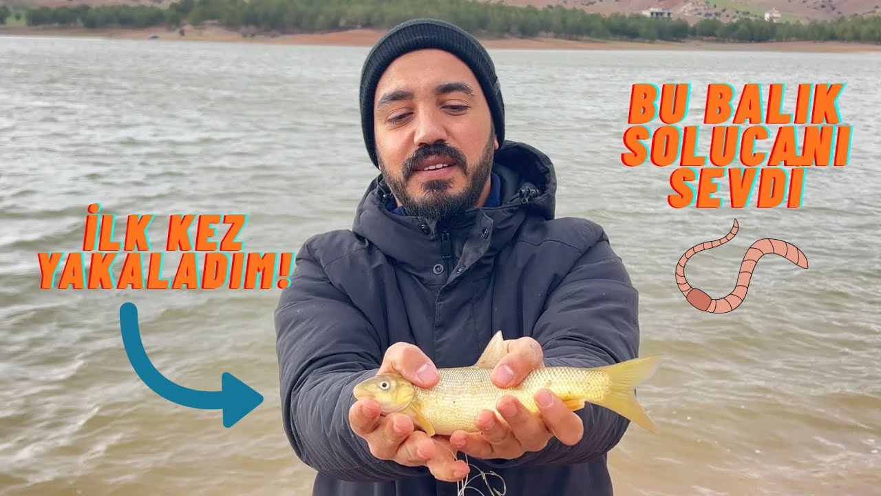 Solucanla Balık Avı | Bu Balığı İlk Defa Yakaladım! 🎣